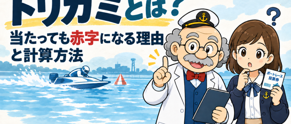 トリガミとは？競艇で当たっても赤字になる理由と計算方法