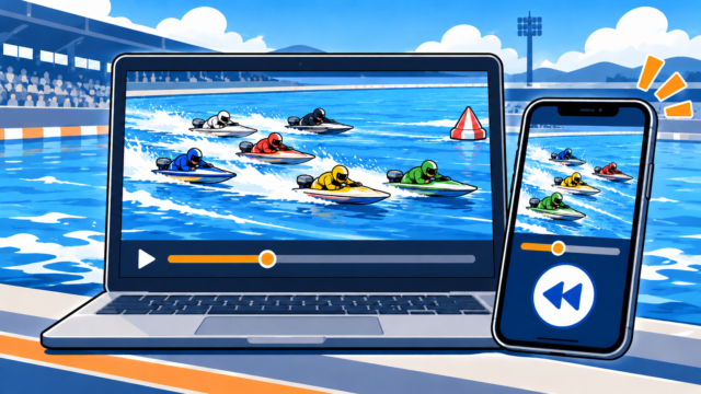 全国の競艇ライブ・リプレイは無料？公式BOATCASTの視聴手順を解説
