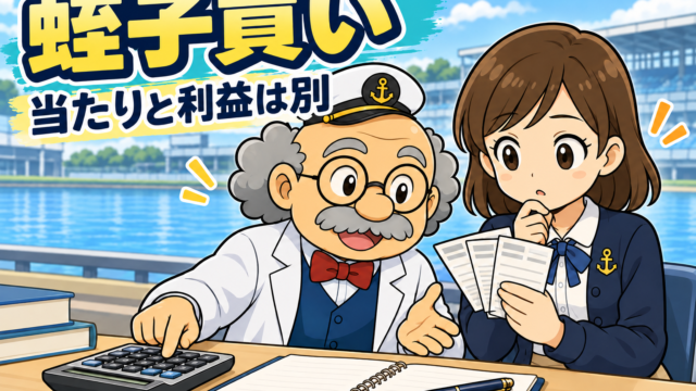 【結論】蛭子買いは稼げない？買い方・的中率・回収率をわかりやすく解説