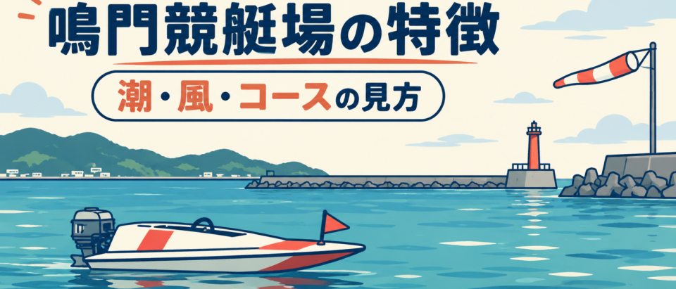 鳴門競艇場の特徴は？潮の満ち引き・風・コースの見方を初心者向けに解説
